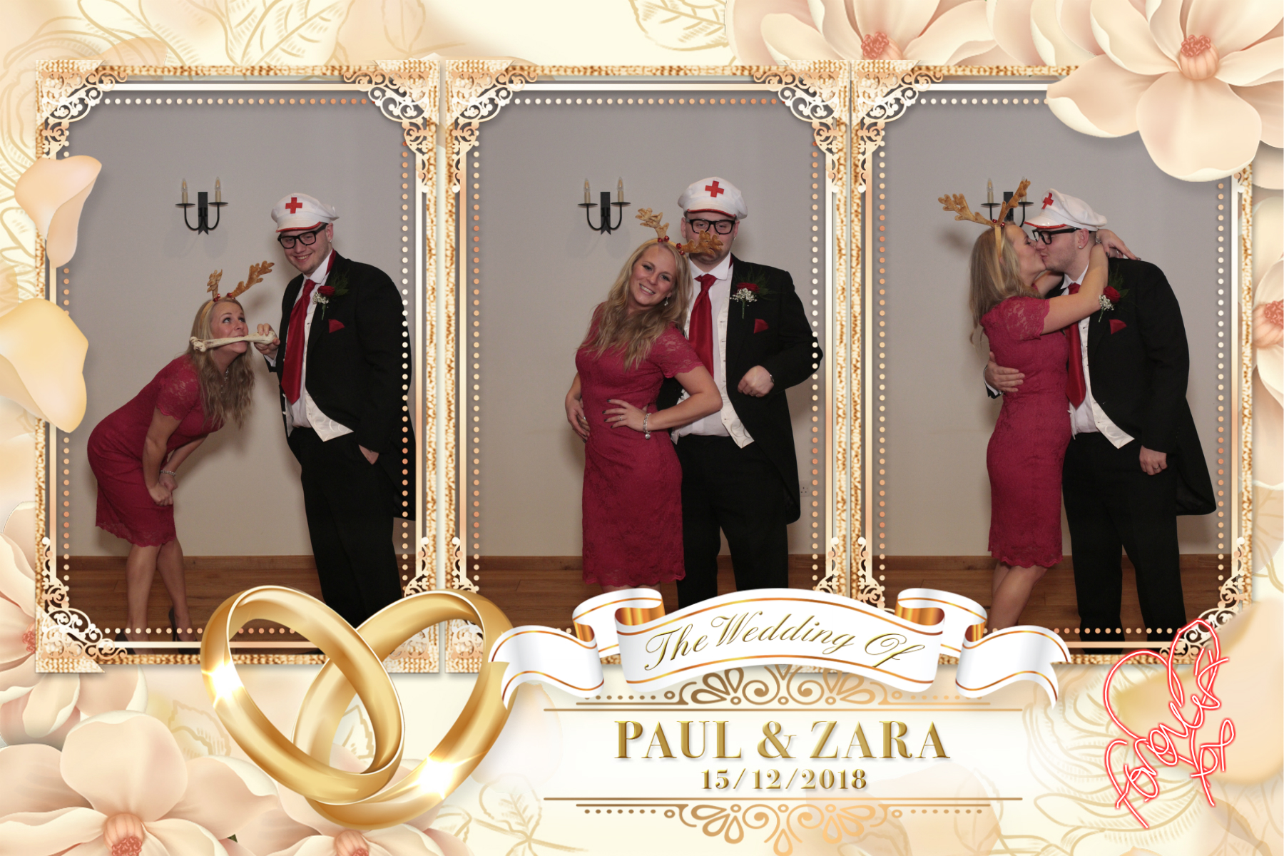Paul & Zara's Wedding | View more photos from the event at gallery.myphotoboothexperience.co.uk/u/MyPhotoBoothExperienceLtd/Paul-Zaras-Wedding